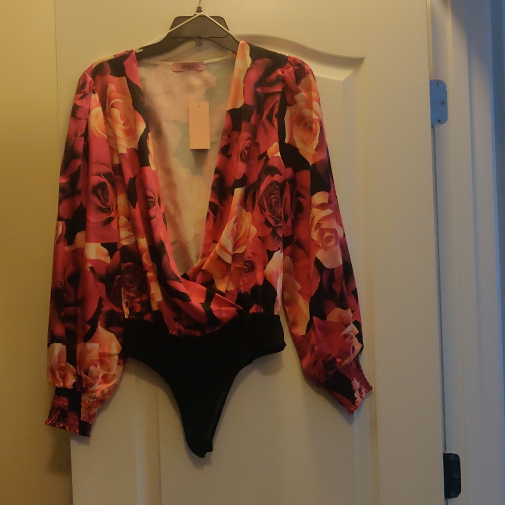 Floral bodysuit